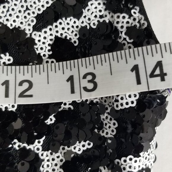 Guess Women Size 2 Fully Sequined Mini Dress Coquette Holiday Party Sparkle HOCO - Picture 12 of 12